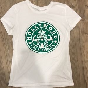 Hollywood Starbucks T-shirt